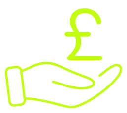 Hand holding money
