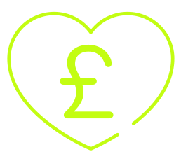 Heart with pound symbol